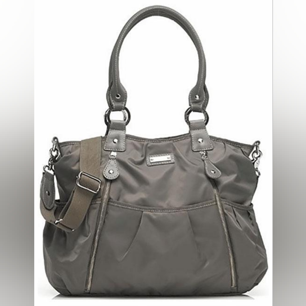 Storksak Olivia Grey Diaper Bag
